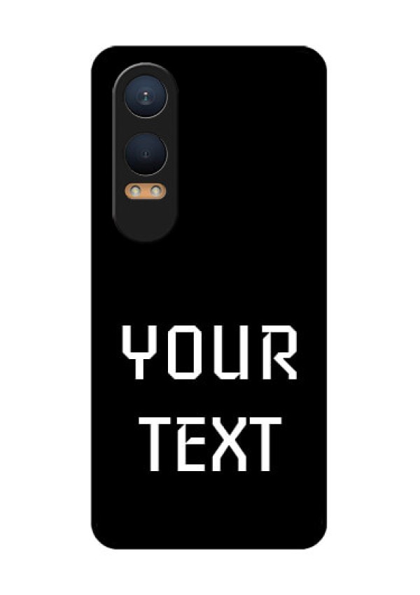 OnePlus Nord Ce 4 Lite 5G Custom Glass Phone CaseYour Name Design