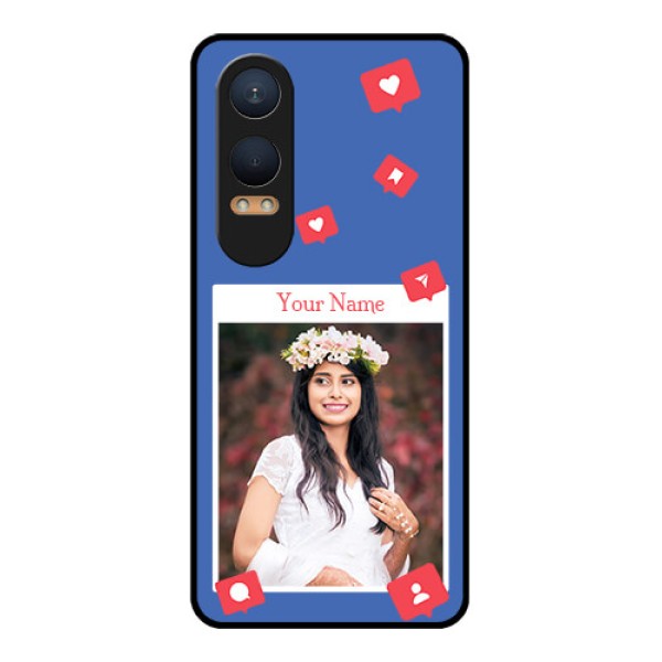 OnePlus Nord Ce 4 Lite 5G Custom Glass Phone CaseLike Share And Comment Design OnePlus Nord Ce 4 Lite 5G Custom Glass Phone CaseLike Share And Comment Design