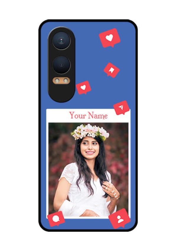 OnePlus Nord Ce 4 Lite 5G Custom Glass Phone CaseLike Share And Comment Design