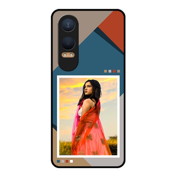 OnePlus Nord Ce 4 Lite 5G Custom Glass Phone CaseRetro Color Pallet Design