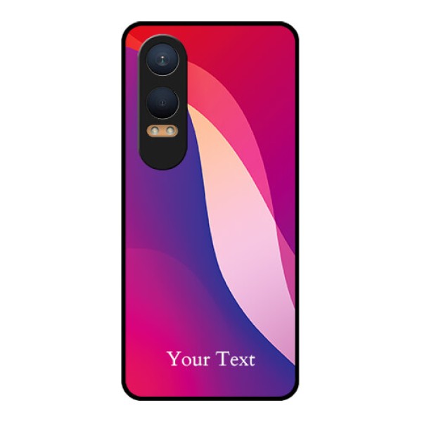 OnePlus Nord Ce 4 Lite 5G Custom Glass Phone CaseDigital Abstract Overlap Design OnePlus Nord Ce 4 Lite 5G Custom Glass Phone CaseDigital Abstract Overlap Design