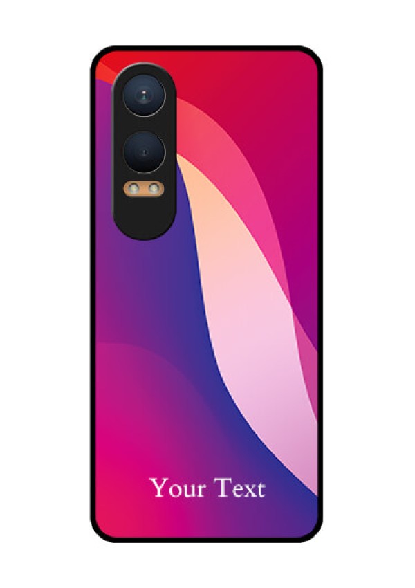 OnePlus Nord Ce 4 Lite 5G Custom Glass Phone CaseDigital Abstract Overlap Design
