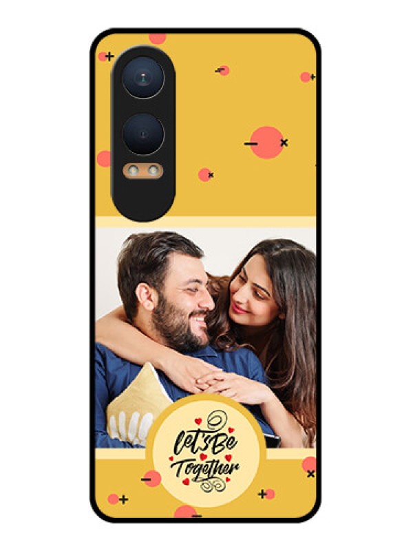 Custom OnePlus Nord Ce 4 Lite 5G Custom Glass Phone CaseLets Be Together Design