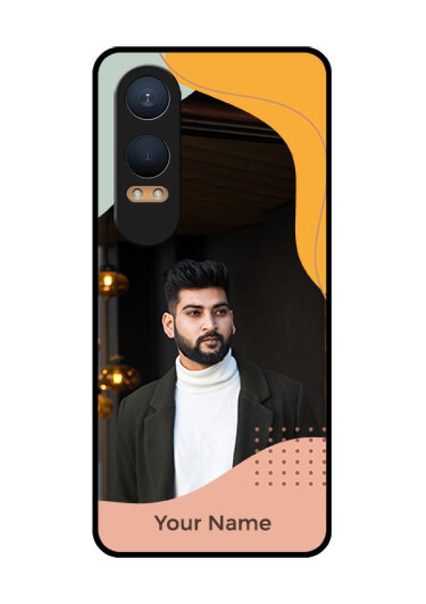 OnePlus Nord Ce 4 Lite 5G Custom Glass Phone CaseTri - Coloured Overlay Design