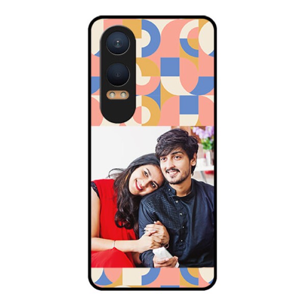 OnePlus Nord Ce 4 Lite 5G Custom Glass Phone CaseSemi - Circle Maze Pattern Design OnePlus Nord Ce 4 Lite 5G Custom Glass Phone CaseSemi - Circle Maze Pattern Design