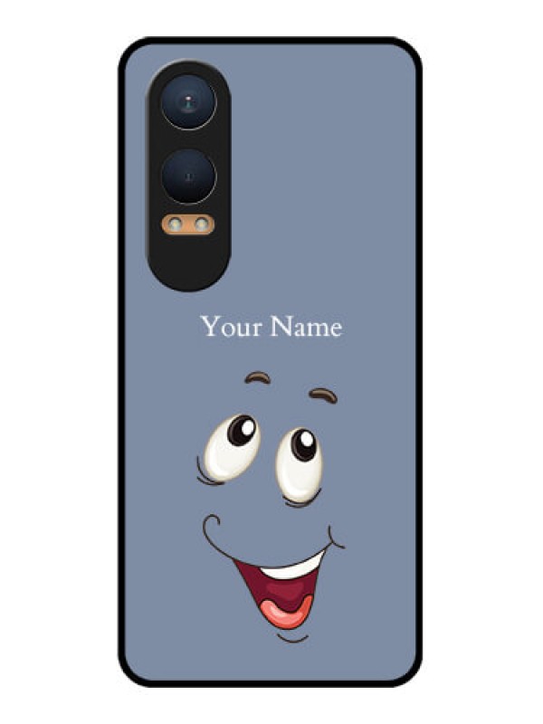 Custom OnePlus Nord Ce 4 Lite 5G Custom Glass Phone CaseLaughing Cartoon Face Design