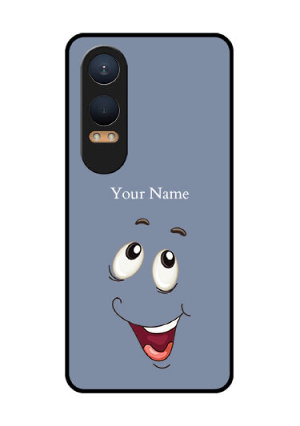 OnePlus Nord Ce 4 Lite 5G Custom Glass Phone CaseLaughing Cartoon Face Design