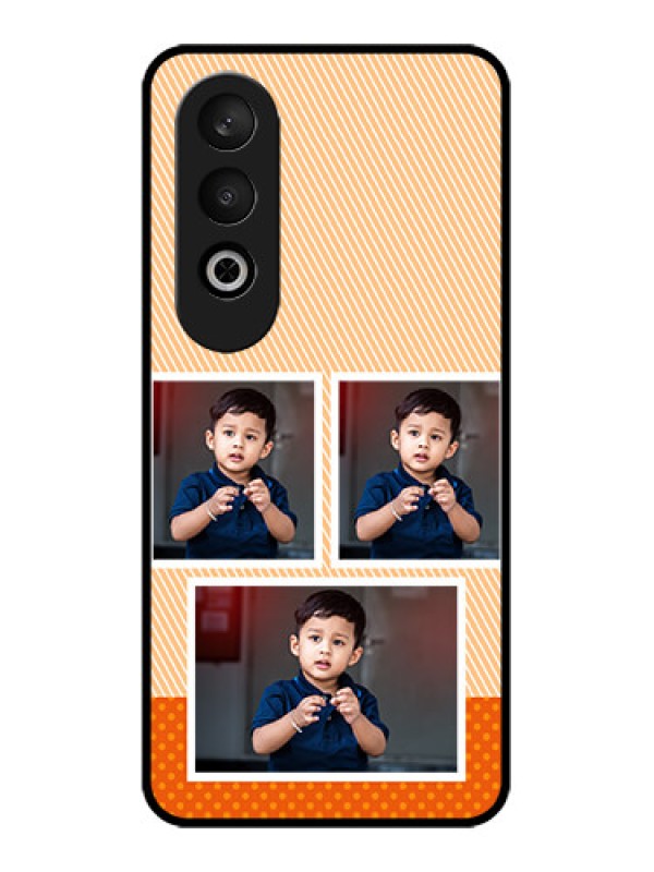 Custom OnePlus Nord CE 4 Custom Glass Phone CaseBulk Photos Upload Design