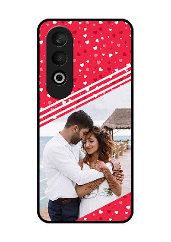 OnePlus Nord CE 4 Custom Glass Phone CaseValentines Gift Design