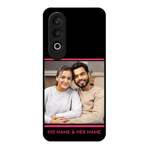OnePlus Nord CE 4 Custom Glass Phone CaseWith Add Text Design