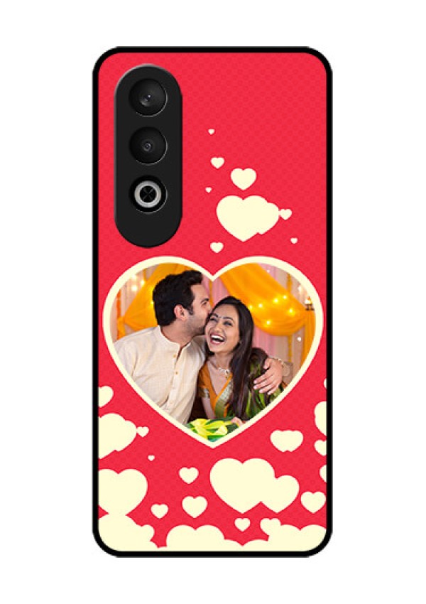 OnePlus Nord CE 4 Custom Glass Phone CaseLove Symbols Phone Cover Design