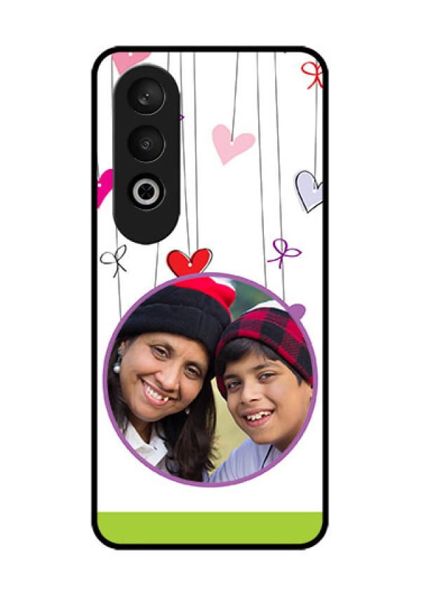 OnePlus Nord CE 4 Custom Glass Phone CaseCute Kids Phone Case Design