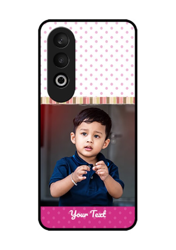 OnePlus Nord CE 4 Custom Glass Phone CaseCute Girls Cover Design