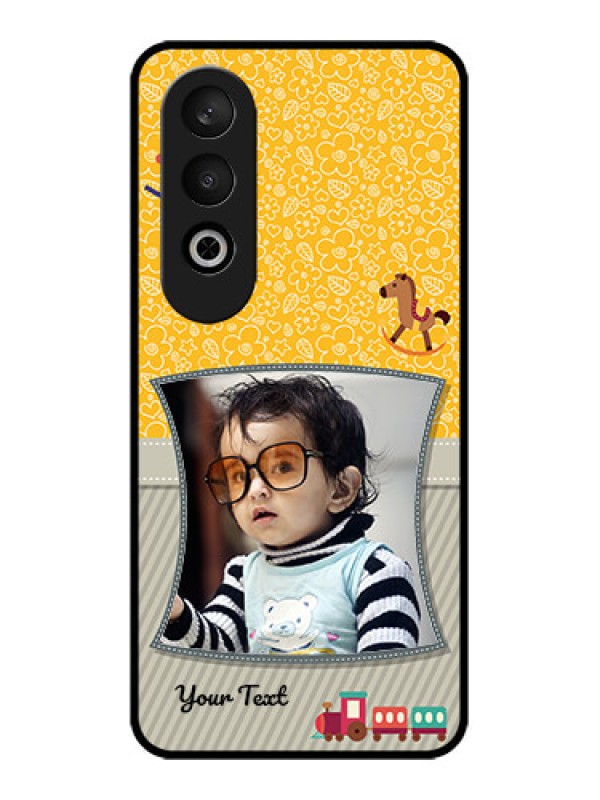 Custom OnePlus Nord CE 4 Custom Glass Phone CaseBaby Picture Upload Design