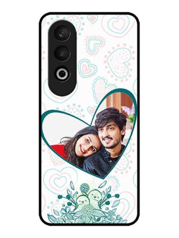 Custom OnePlus Nord CE 4 Custom Glass Phone CasePremium Couple Design