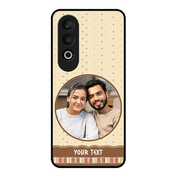 OnePlus Nord CE 4 Custom Glass Phone CaseBrown Dotted Mobile Case Design OnePlus Nord CE 4 Custom Glass Phone CaseBrown Dotted Mobile Case Design