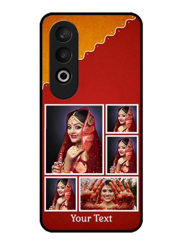 Custom OnePlus Nord CE 4 Custom Glass Phone CaseWedding Pic Upload Design