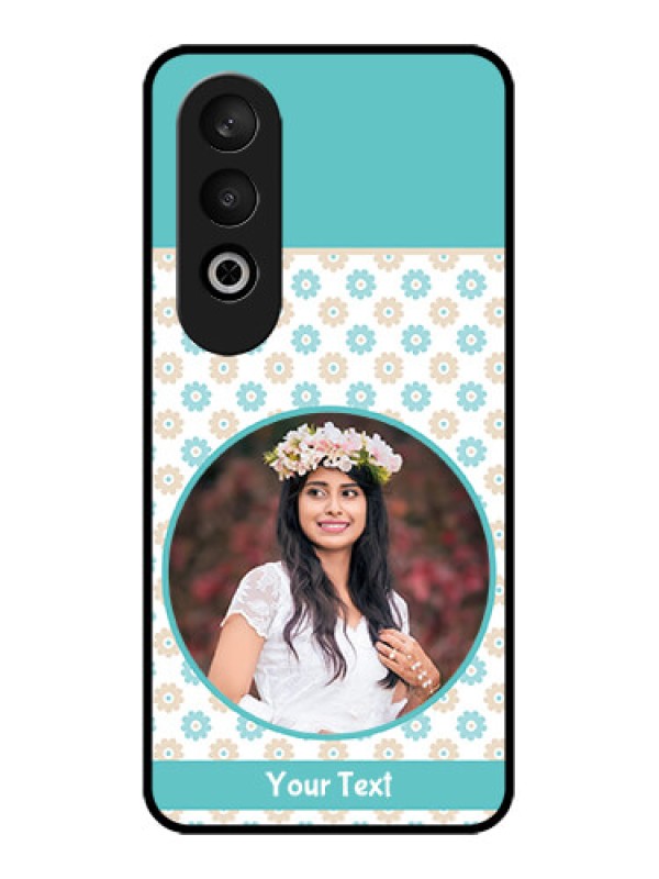 Custom OnePlus Nord CE 4 Custom Glass Phone CaseBeautiful Flowers Design