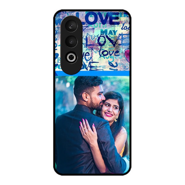 OnePlus Nord CE 4 Custom Glass Phone CaseColorful Love Design