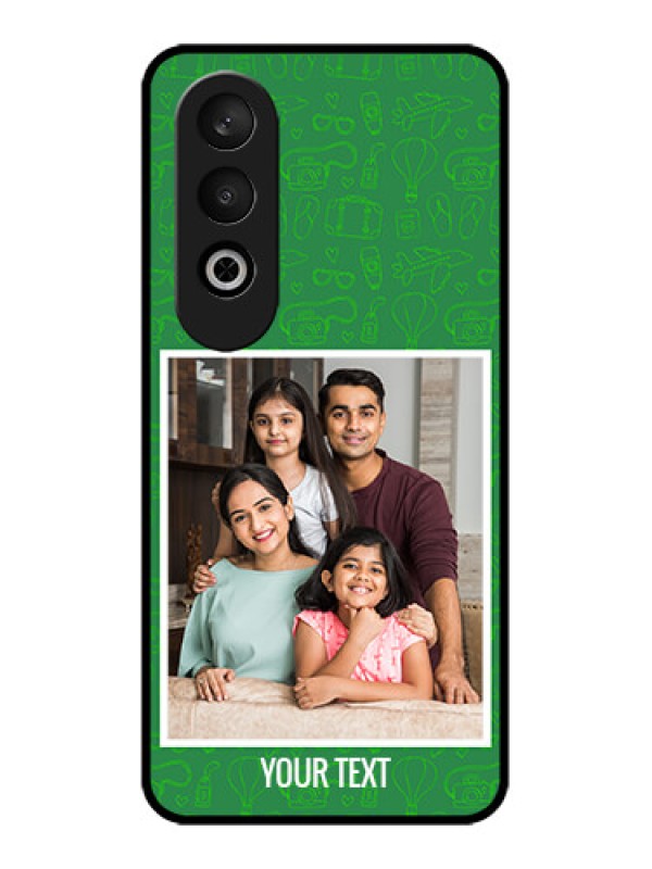 Custom OnePlus Nord CE 4 Custom Glass Phone CasePicture Upload Design