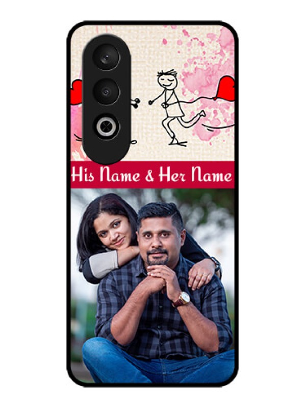 Custom OnePlus Nord CE 4 Custom Glass Phone CaseYou And Me Case Design