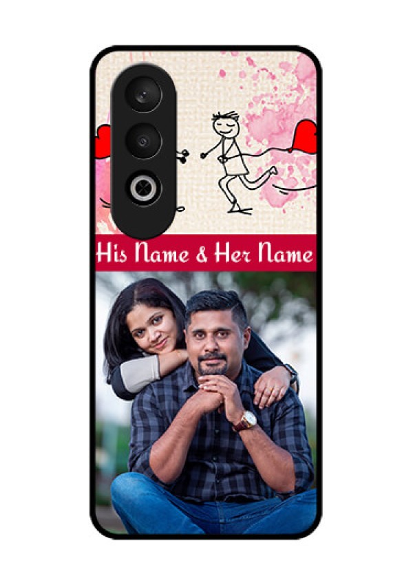 OnePlus Nord CE 4 Custom Glass Phone CaseYou And Me Case Design