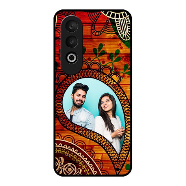 OnePlus Nord CE 4 Custom Glass Phone CaseAbstract Colorful Design