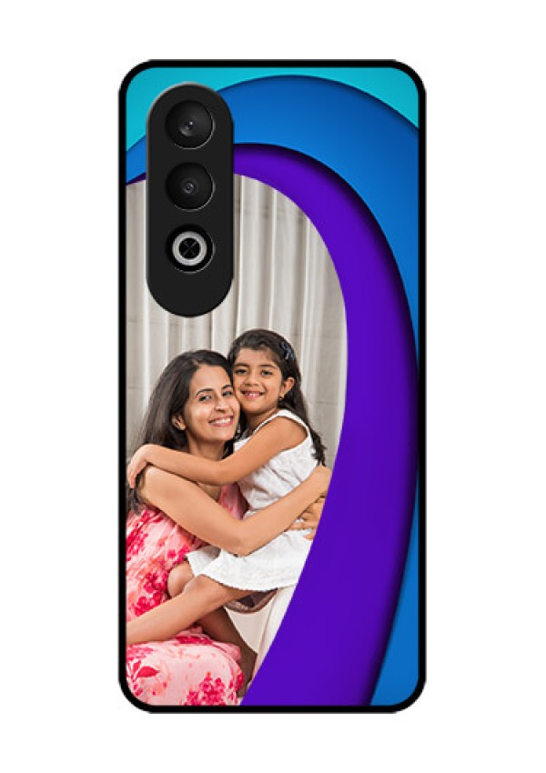 OnePlus Nord CE 4 Custom Glass Phone CaseSimple Pattern Design