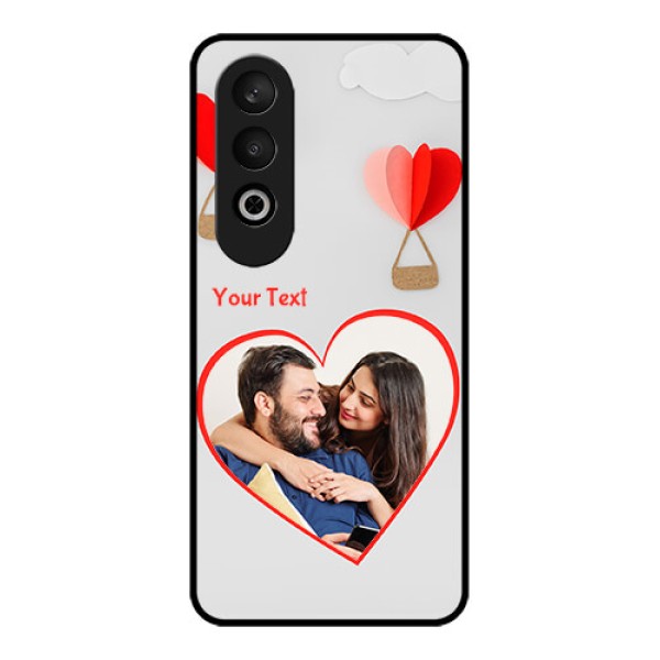 OnePlus Nord CE 4 Custom Glass Phone CaseParachute Love Design
