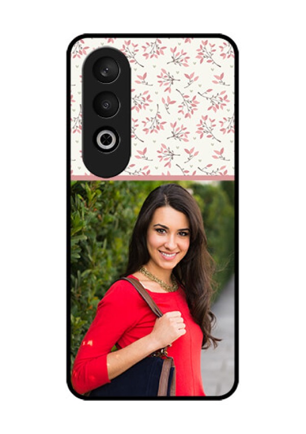 OnePlus Nord CE 4 Custom Glass Phone CaseStunning Floral Design
