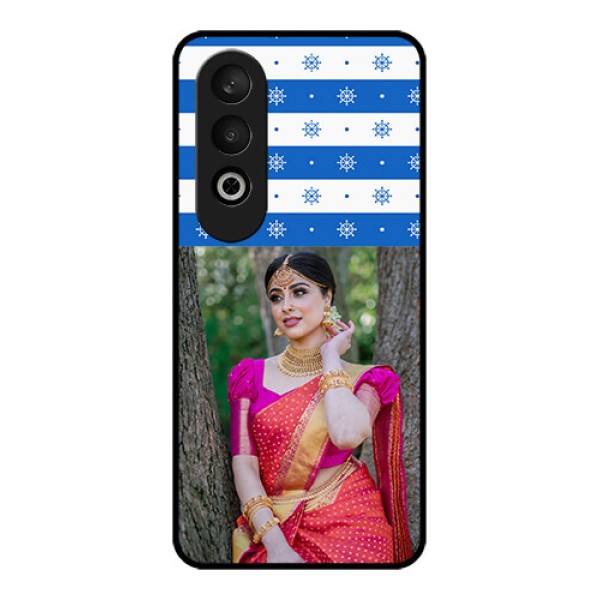OnePlus Nord CE 4 Custom Glass Phone CaseSnow Pattern Design