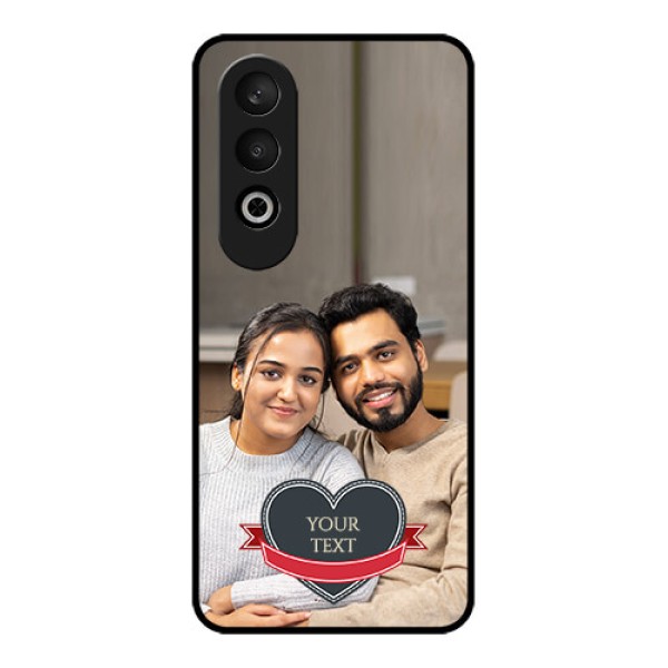 OnePlus Nord CE 4 Custom Glass Phone CaseJust Married Couple Design