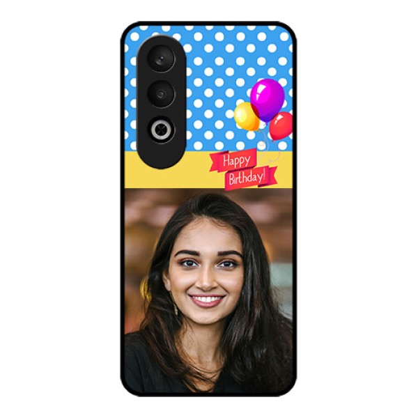 OnePlus Nord CE 4 Custom Glass Phone CaseHappy Birthday Design