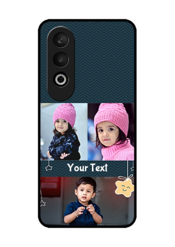 OnePlus Nord CE 4 Custom Glass Phone CaseHanging Stars Design