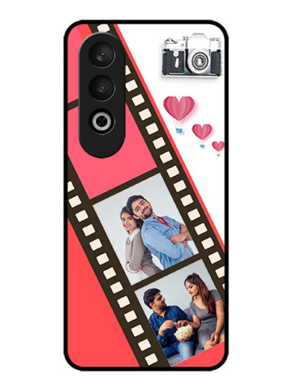 Custom OnePlus Nord CE 4 Custom Glass Phone Case3 Image Holder With Film Reel