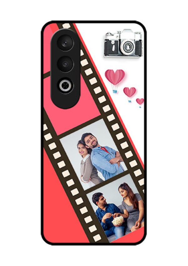 OnePlus Nord CE 4 Custom Glass Phone Case3 Image Holder With Film Reel