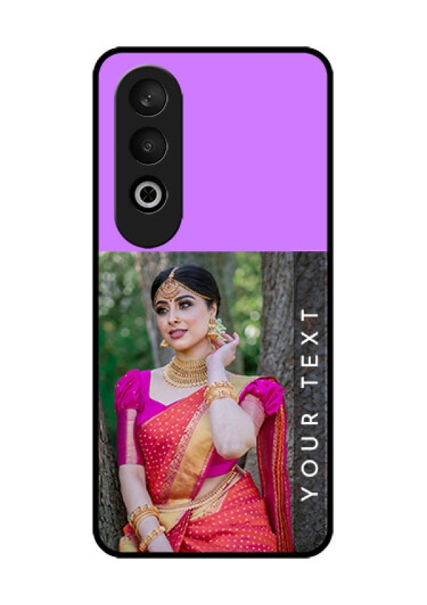 OnePlus Nord CE 4 Custom Glass Phone CaseBirthday Icons Design