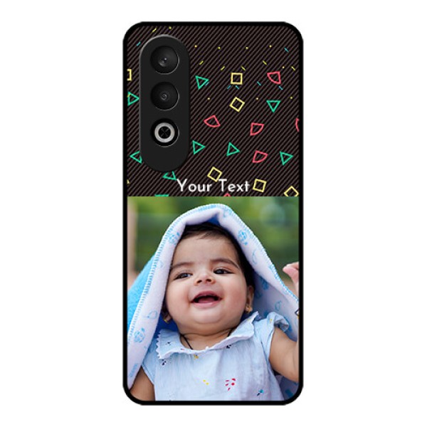 OnePlus Nord CE 4 Custom Glass Phone CaseWith Confetti Birthday Design OnePlus Nord CE 4 Custom Glass Phone CaseWith Confetti Birthday Design