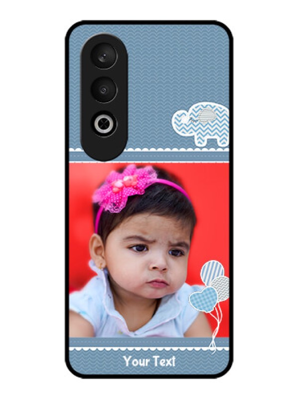 Custom OnePlus Nord CE 4 Custom Glass Phone CaseWith Kids Pattern Design