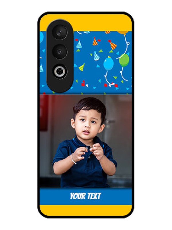 Custom OnePlus Nord CE 4 Custom Glass Phone CaseBirthday Wishes Design