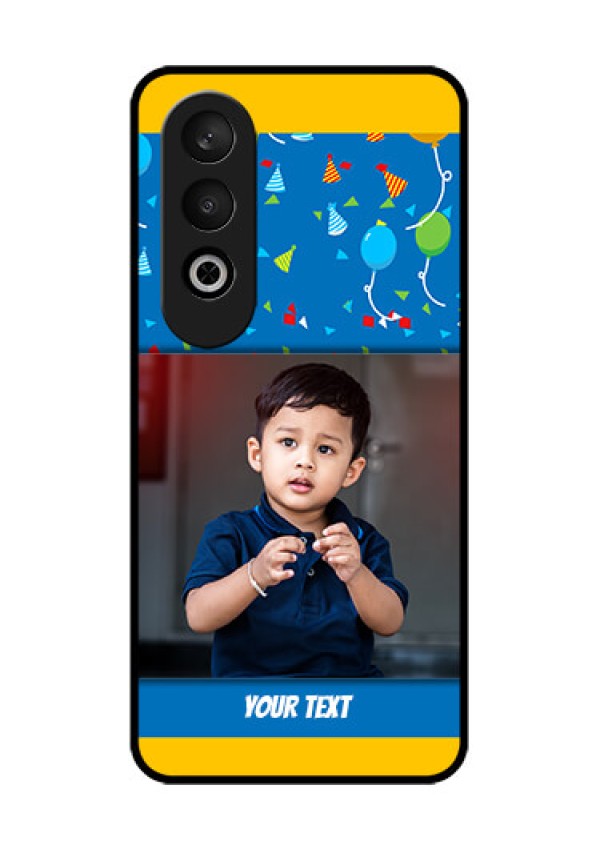 OnePlus Nord CE 4 Custom Glass Phone CaseBirthday Wishes Design