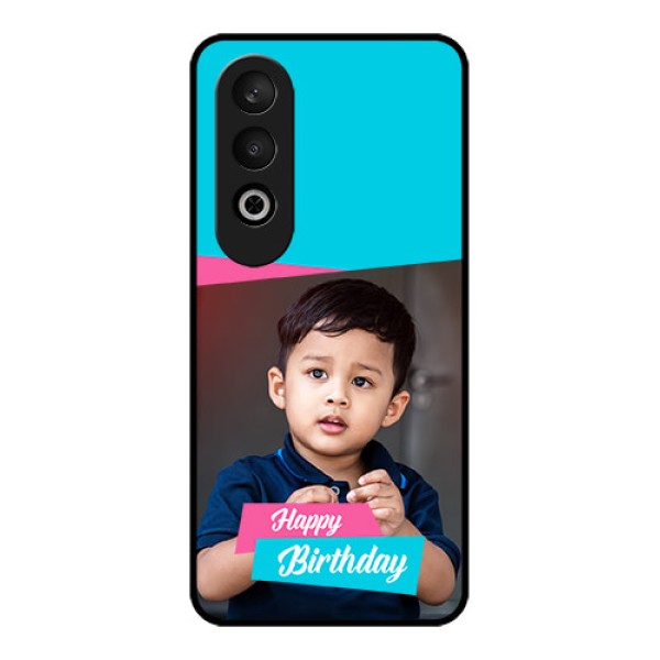 OnePlus Nord CE 4 Custom Glass Phone CaseImage Holder With 2 Color Design