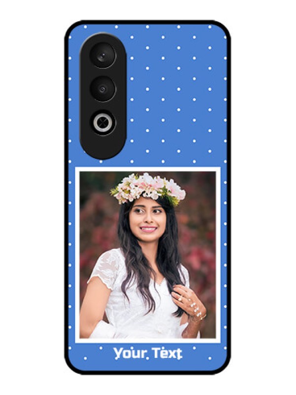 Custom OnePlus Nord CE 4 Custom Glass Phone CasePolka Dots Design