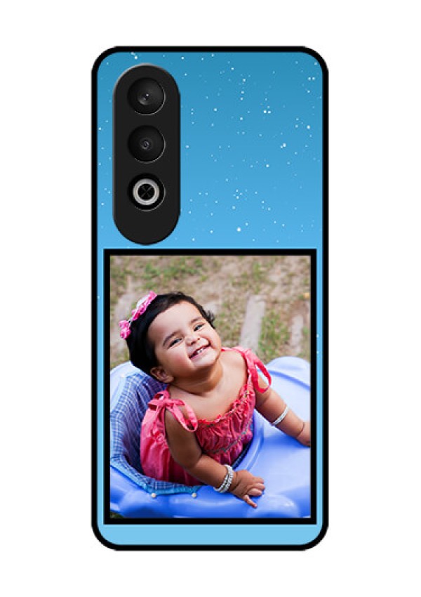 OnePlus Nord CE 4 Custom Glass Phone CaseWave Pattern Colorful Design
