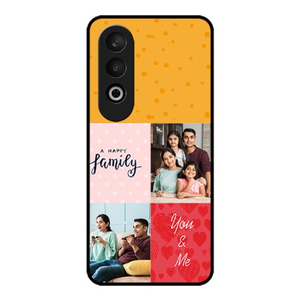 OnePlus Nord CE 4 Custom Glass Phone CaseImages With Quotes Design