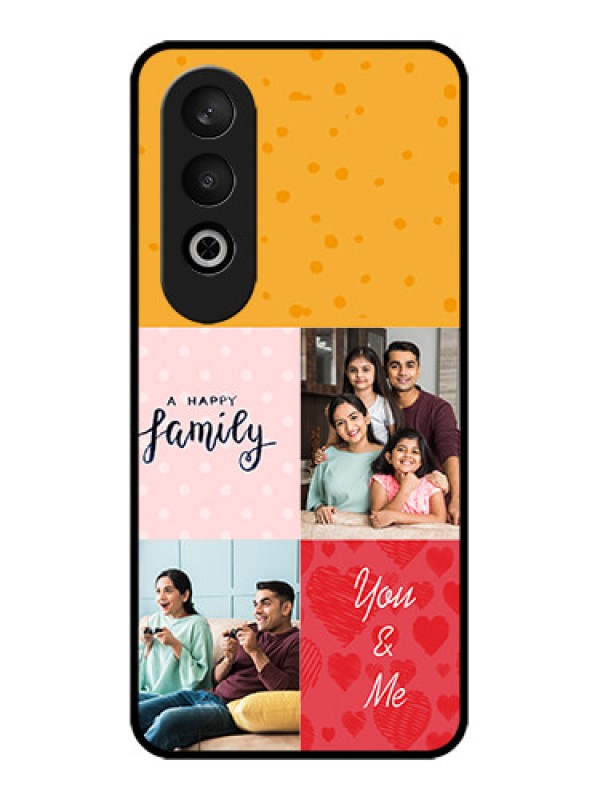 Custom OnePlus Nord CE 4 Custom Glass Phone CaseImages With Quotes Design