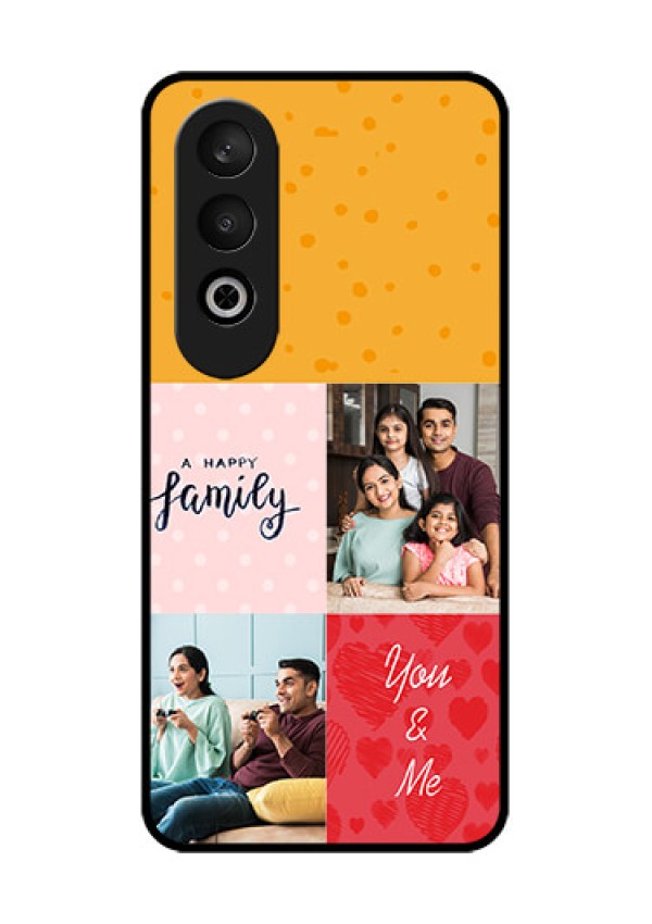 OnePlus Nord CE 4 Custom Glass Phone CaseImages With Quotes Design