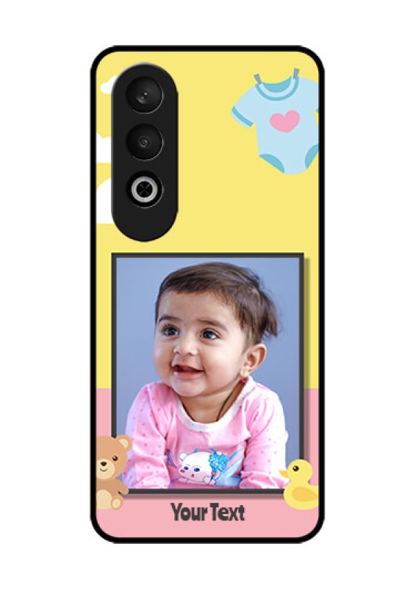 OnePlus Nord CE 4 Custom Glass Phone CaseKids 2 Color Design