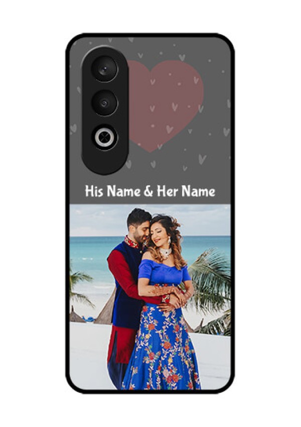 OnePlus Nord CE 4 Custom Glass Phone CaseBuy Love Design With Photo Online