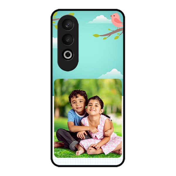 OnePlus Nord CE 4 Custom Glass Phone CaseDoodle Love Design